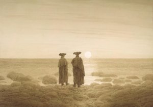 Východ měsíce od Caspar David Friedrich
